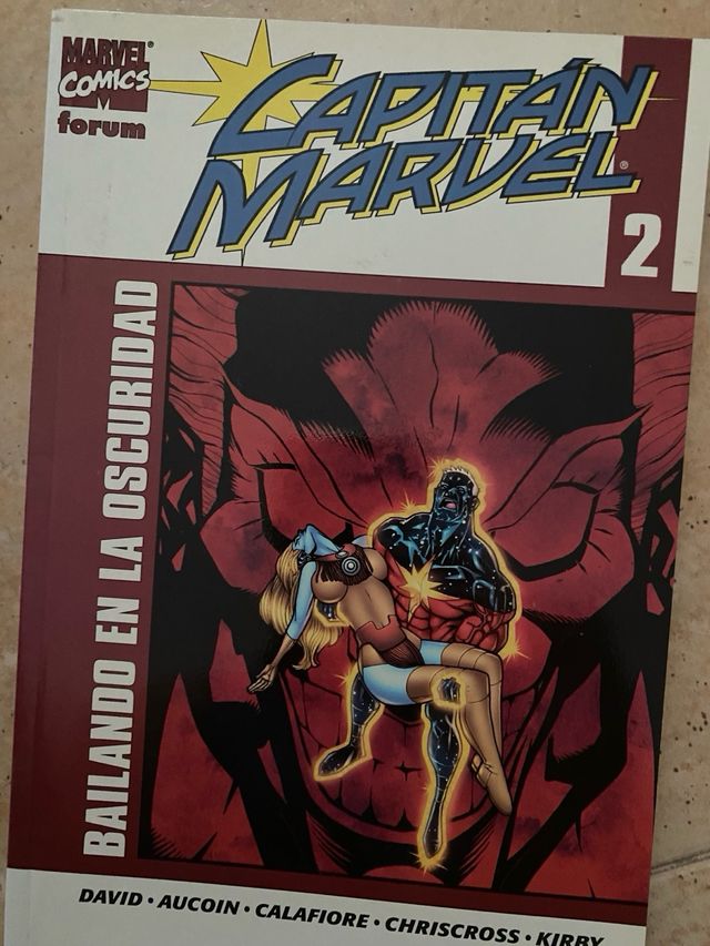 Tomos 1 y 2 Capitán Marvel de Peter David