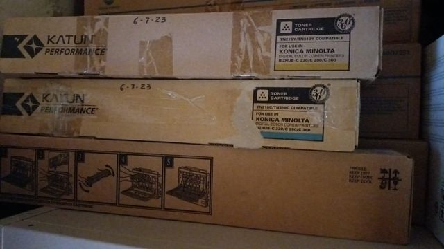 16 Tóner Konica TN214 Originales 4 Compatibles=20