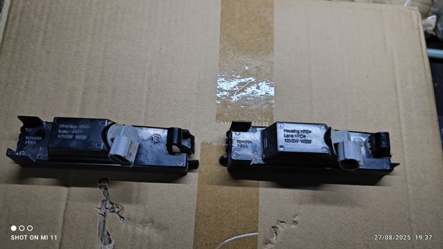 Luces matrícula Toyota Yaris