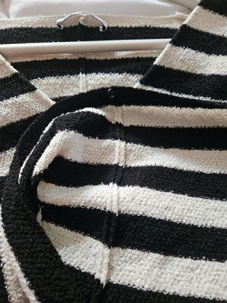 Jersey rayas Zara blanco-negro