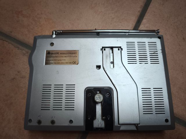 Mini TV Majestic 5" - Argento