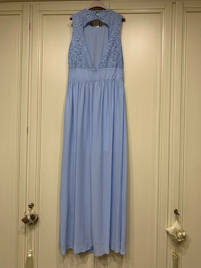 Vestito lungo Sandro Ferrone azzurro