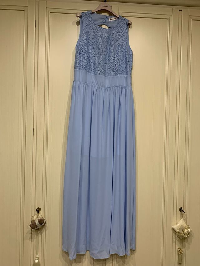 Vestito lungo Sandro Ferrone azzurro