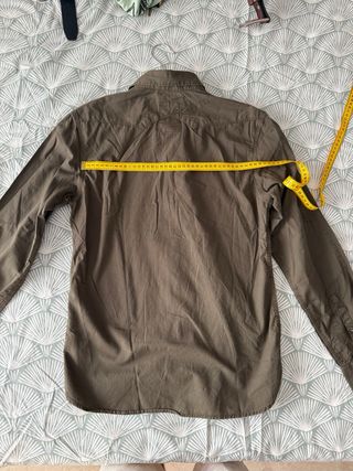 Camisa G-Star verde oliva talla S