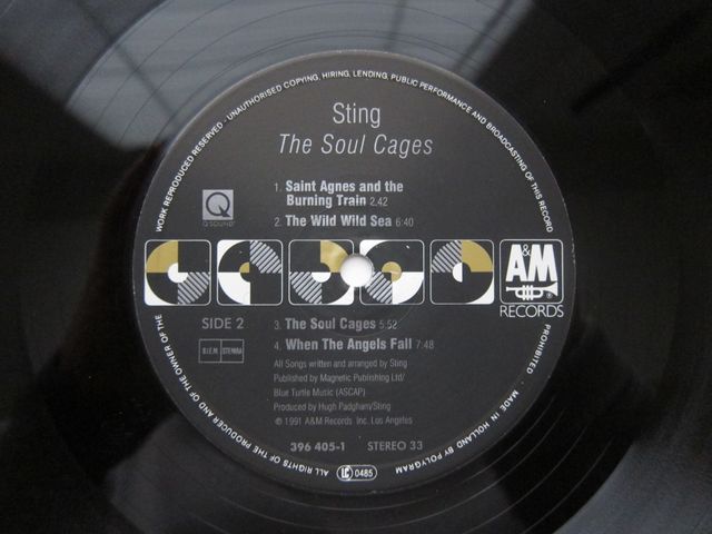 vinilo Sting