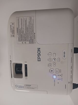 Proyector Epson EB-S05 Blanco + Google Chromecast 