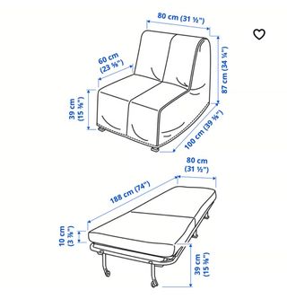 Sillón cama IKEA LYCKSELE