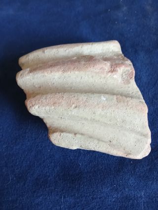 Fragmento Cerámica Romana(Fragm.Toga escultura)