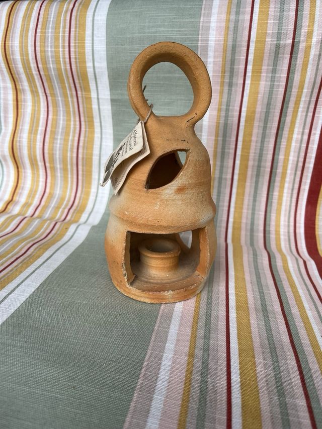 Candil cerámico artesanal