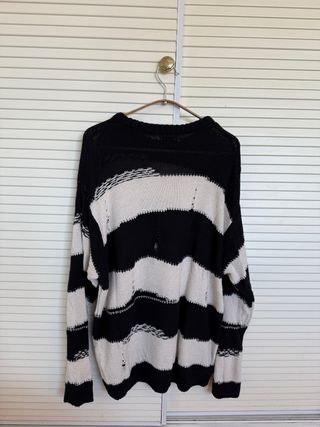 Jersey rayas Zara - Blanco&Negro