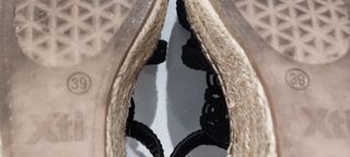 Sandalias cuña negras