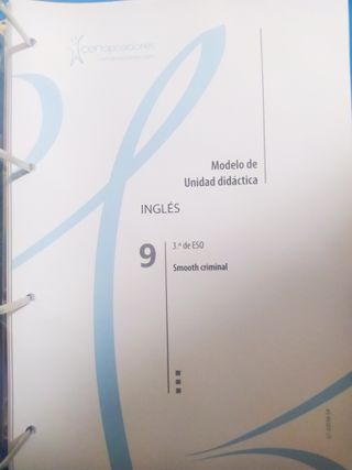 Unidades Didácticas Inglés Secundaria