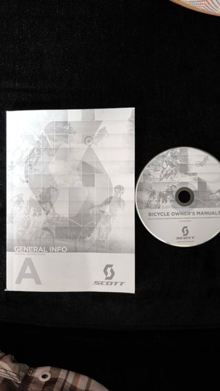 Manual propietario Bicicleta Scott
