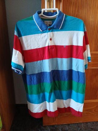 Polo Roberto Bassi multicolor XL