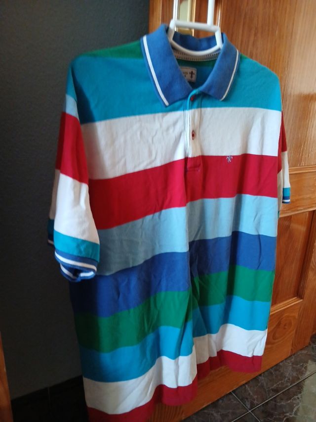Polo Roberto Bassi multicolor XL