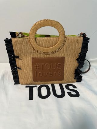 Tous Capazo mediano amaya rafia natural