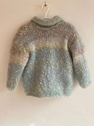 Chaqueta niña de punto