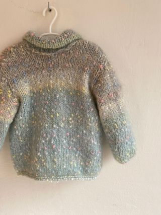 Chaqueta niña de punto