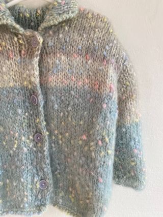 Chaqueta niña de punto