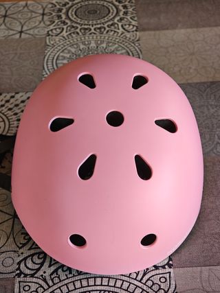 Casco bici niña rosa Korimefa 