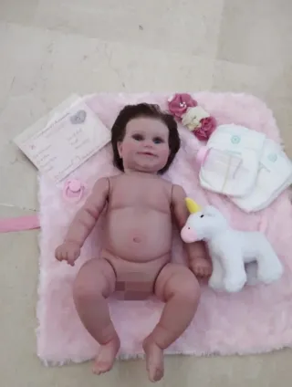 Bebé Reborn vinilo 43cm