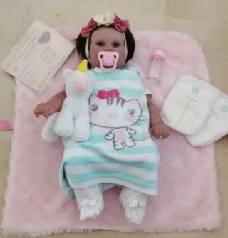 Bebé Reborn vinilo 43cm