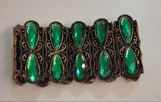 Bracciale vintage oro verde