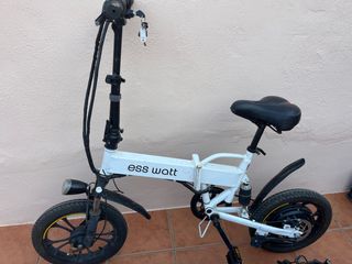 Bicicleta eléctrica plegable ess watt