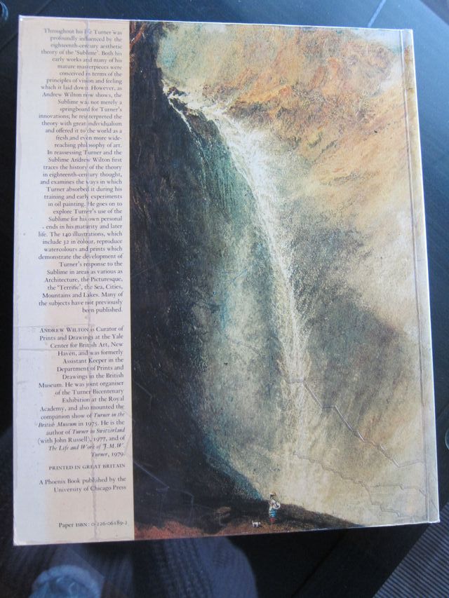 /|||Libro "Turner and the sublime".