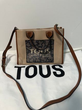 Tous Shopping mediano amaya Kaos icon marron beige