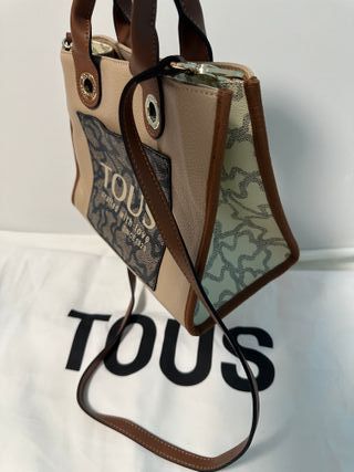 Tous Shopping mediano amaya Kaos icon marron beige
