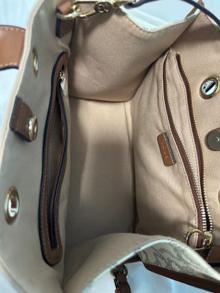 Tous Shopping mediano amaya Kaos icon marron beige