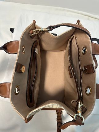 Tous Shopping mediano amaya Kaos icon marron beige