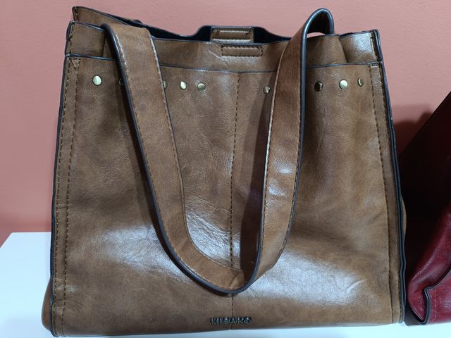 2 bolsos Misako - Marrón y Negro