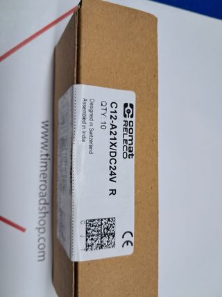 Relé Comat C12-A21X/DC24V (10 unidades)