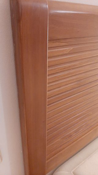 Cabecero cama matrimonio madera