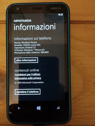 Nokia Lumia 620 Blu