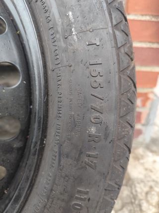 Rueda repuesto 175/70R17