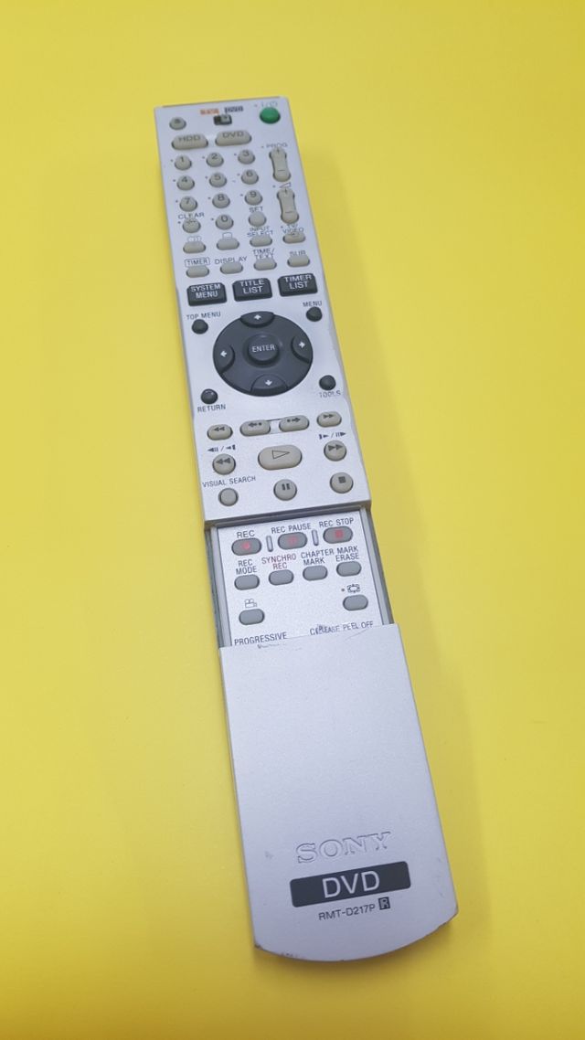 Mando SONY DVD RMT-D217P