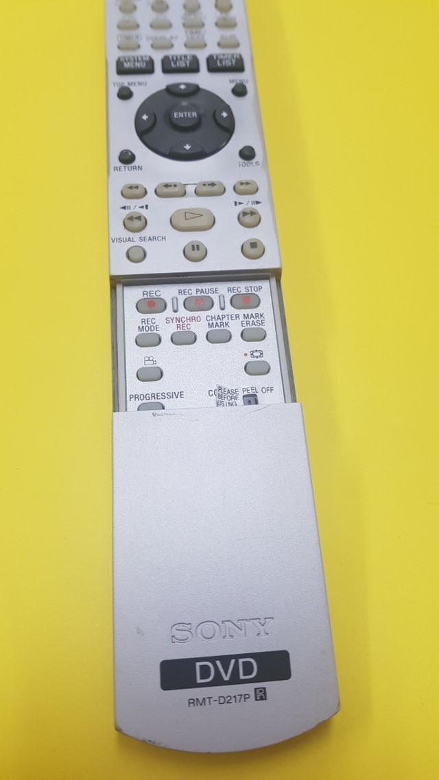 Mando SONY DVD RMT-D217P
