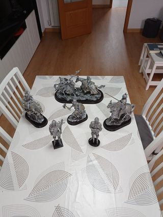7 Figuras Caballeros Medievales
