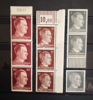 Sellos Alemania III Reich Hitler