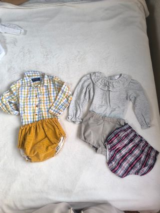 Ropa bebé niño (12 prendas)