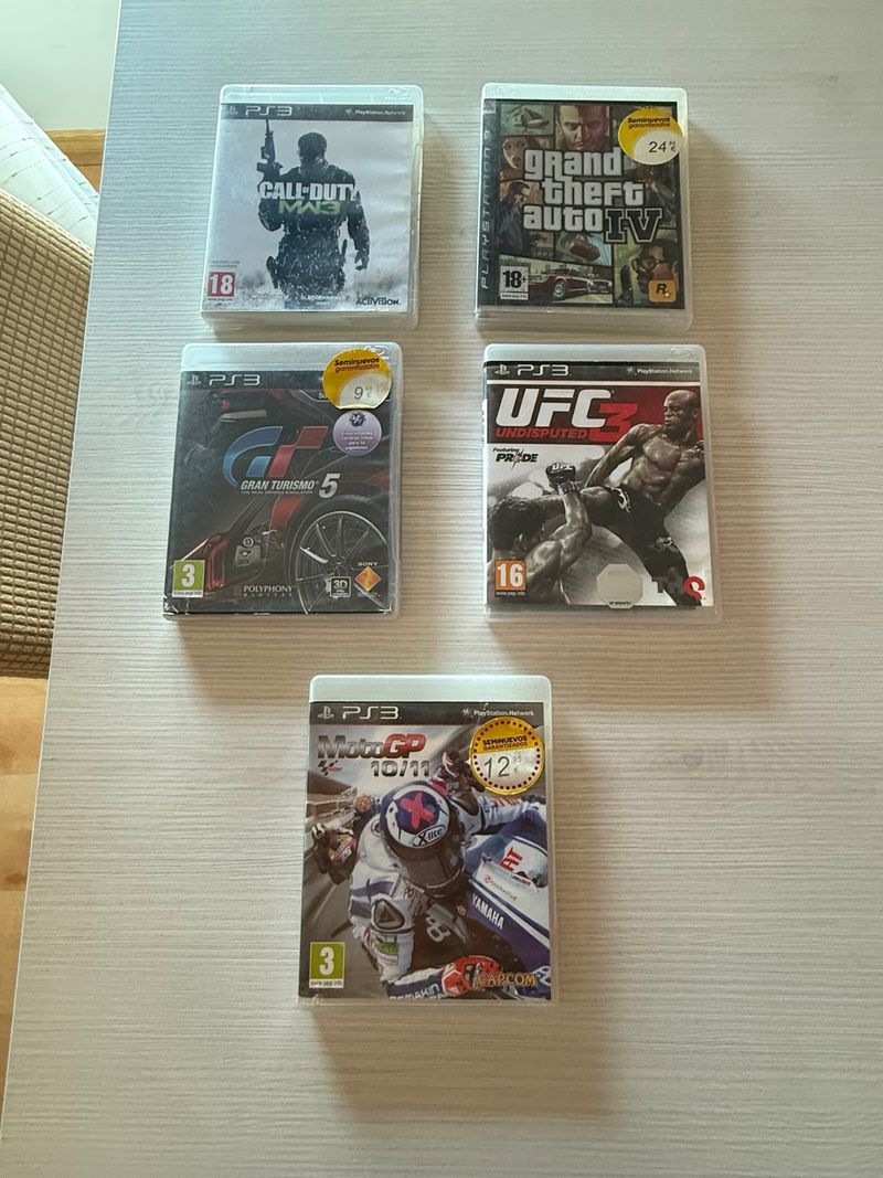 Imagen de 5 Juegos PS3 - Variados