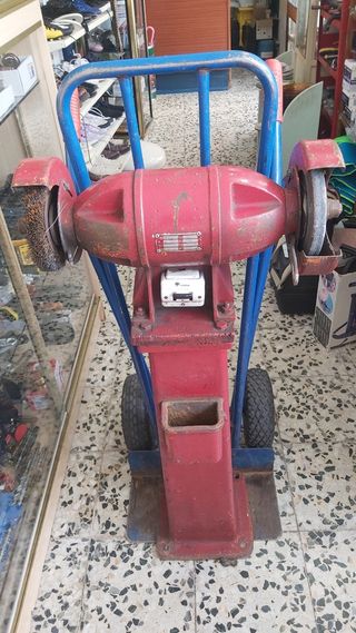 Amoladora banco antigua