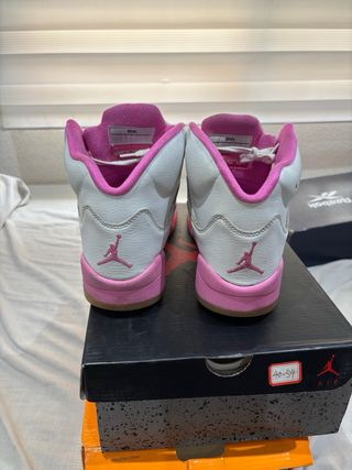 Jordan 5 Retro | Zapatillas Rosa-Blanco