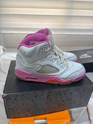 Jordan 5 Retro | Zapatillas Rosa-Blanco