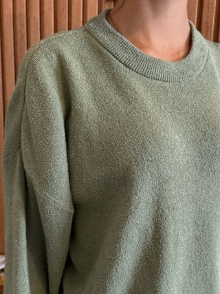 Jersey verde oliva hombre