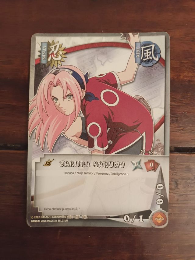 Carta Sakura Haruno TCG Naruto