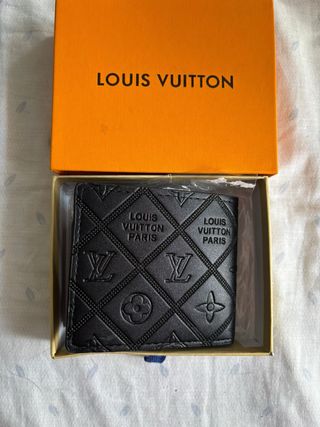 Billetera Louis Vuitton negra